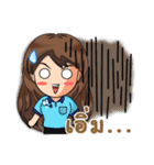 Developer Community Girl（個別スタンプ：35）