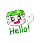 My name is Yamada. Hello！（個別スタンプ：1）