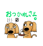 "Busakawa" dog, a Dachshund feelings（個別スタンプ：9）