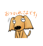 "Busakawa" dog, a Dachshund feelings（個別スタンプ：10）