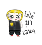 Hello！ My name is Tony.^__^（個別スタンプ：3）