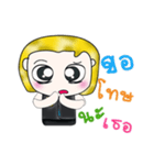 Hello！ My name is Tony.^__^（個別スタンプ：14）