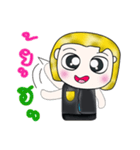 Hello！ My name is Tony.^__^（個別スタンプ：18）