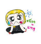 Hello！ My name is Tony.^__^（個別スタンプ：20）