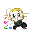 Hello！ My name is Tony.^__^（個別スタンプ：32）