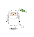 Fluffy Cotton Sheep（個別スタンプ：16）