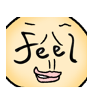 文字男。（個別スタンプ：30）