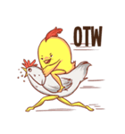 Weird Chicken（個別スタンプ：4）