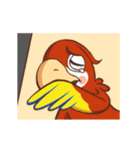 Scarlet Macaw（個別スタンプ：1）