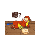Scarlet Macaw（個別スタンプ：6）
