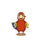 Scarlet Macaw（個別スタンプ：20）