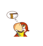 Scarlet Macaw（個別スタンプ：23）
