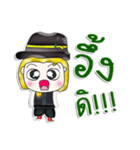 Mr. Tony. Hello！！ ^^（個別スタンプ：8）