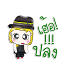 Mr. Tony. Hello！！ ^^（個別スタンプ：21）