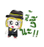 Mr. Tony. Hello！！ ^^（個別スタンプ：22）