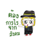 Mr. Tony. Hello！！ ^^（個別スタンプ：36）