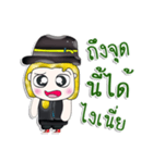 Mr. Tony. Hello！！ ^^（個別スタンプ：38）