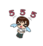 Maple and Friends @School（個別スタンプ：6）