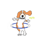 funny dog gangsters（個別スタンプ：1）