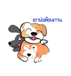 funny dog gangsters（個別スタンプ：9）