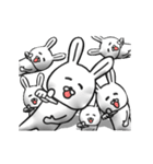 【動く】3Dっぽいウサギ（個別スタンプ：3）