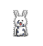 【動く】3Dっぽいウサギ（個別スタンプ：14）