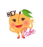 A Peach Life: Emoji Stickers by EmojiOne（個別スタンプ：5）