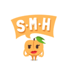 A Peach Life: Emoji Stickers by EmojiOne（個別スタンプ：18）