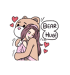 AsB - 132 Heart Variety (be my bear)（個別スタンプ：30）