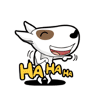 NAUGHTY DOG BULL TERRIER（個別スタンプ：8）