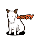 NAUGHTY DOG BULL TERRIER（個別スタンプ：10）