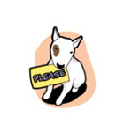 NAUGHTY DOG BULL TERRIER（個別スタンプ：12）