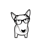 NAUGHTY DOG BULL TERRIER（個別スタンプ：14）