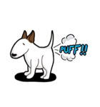 NAUGHTY DOG BULL TERRIER（個別スタンプ：18）