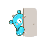 Splash floating bear（個別スタンプ：26）