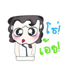 Hello！ My name is Taro.^___^（個別スタンプ：7）