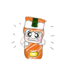 HI！ My name is Masaru. Love Sushi. ^_^（個別スタンプ：10）