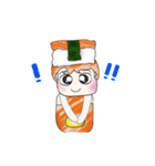 HI！ My name is Masaru. Love Sushi. ^_^（個別スタンプ：11）