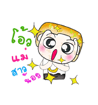 Hello！ my name is Tamura.^__^（個別スタンプ：27）