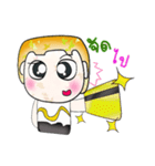 Hello！ my name is Tamura.^__^（個別スタンプ：30）