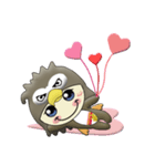 Gu Gu Eagle (LOVE)（個別スタンプ：3）