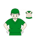 Green suit（個別スタンプ：15）