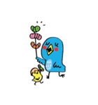 Emumu ＆ Umeme Story（個別スタンプ：4）