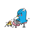 Emumu ＆ Umeme Story（個別スタンプ：7）
