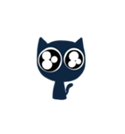 The Dark Blue Cat（個別スタンプ：2）