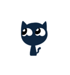 The Dark Blue Cat（個別スタンプ：6）