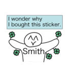 Crazy Sticker of Smith（個別スタンプ：35）