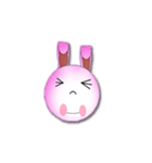 Rabbit pink（個別スタンプ：3）