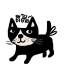 Meawmeaw ; Black cat（個別スタンプ：20）