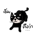 Meawmeaw ; Black cat（個別スタンプ：26）